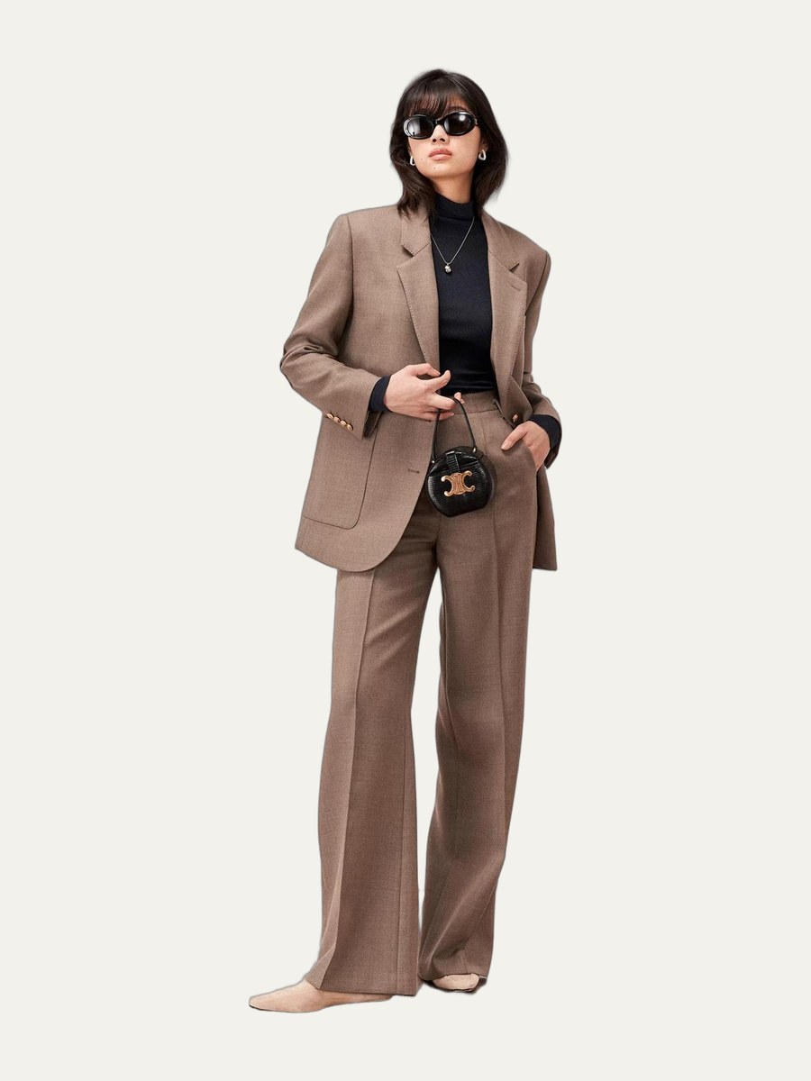 Wool suiting